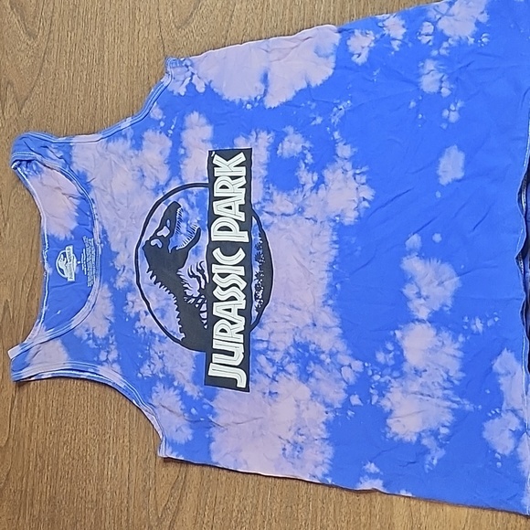 Universal Other - Jurassic Park Tie-dye Tank Top